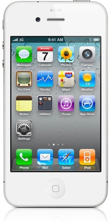 Смартфон APPLE iPhone 4 8GB White - Лысьва