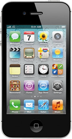Смартфон APPLE iPhone 4S 16GB Black - Лысьва