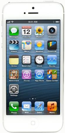 Смартфон Apple iPhone 5 32Gb White & Silver - Лысьва