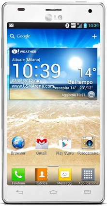 Смартфон LG Optimus 4X HD P880 White - Лысьва