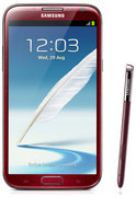 Смартфон Samsung Samsung Смартфон Samsung Galaxy Note II GT-N7100 16Gb красный - Лысьва